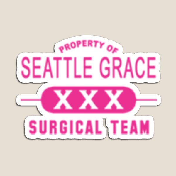 Aperçu de l'œuvre Propriété de Seattle Grace en rose créée et vendue par hfournier.