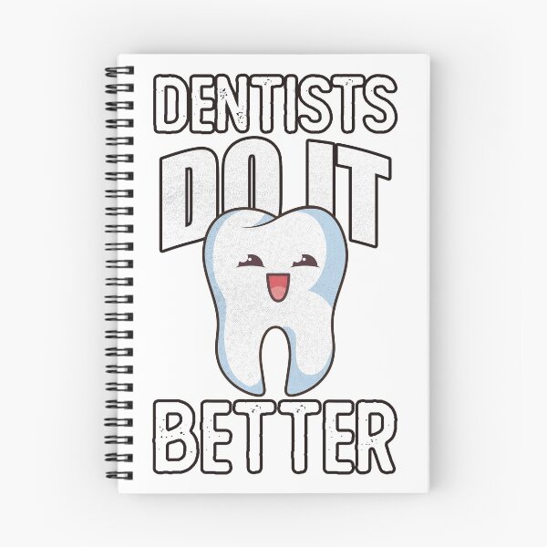 Item preview, Los dentistas lo hacen mejor Diente molar blanco divertido designed and sold by Rawsky.