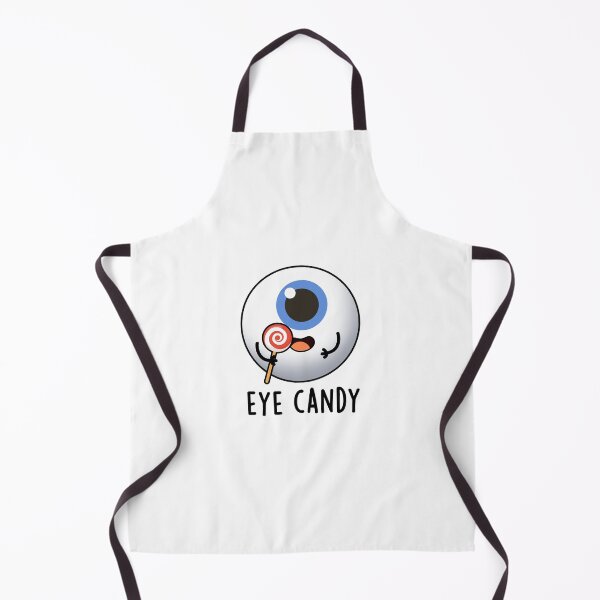 Item preview, Eye Candy Cute Eyeball Pun designed and sold by punnybone.