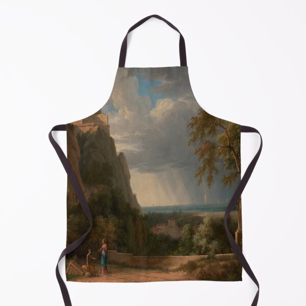 Item preview, Classical Landscape with Figures and Sculpture-Pierre-Henri de Valenciennes designed and sold by LexBauer.