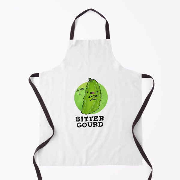 Item preview, Bitter Gourd Funny Veggie Puns designed and sold by punnybone.