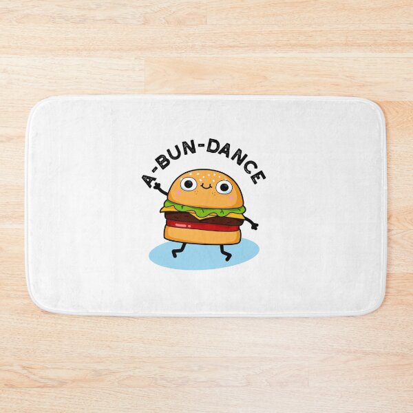 Item preview, A-bun-dance Funny Dancing Burger Puns  designed and sold by punnybone.