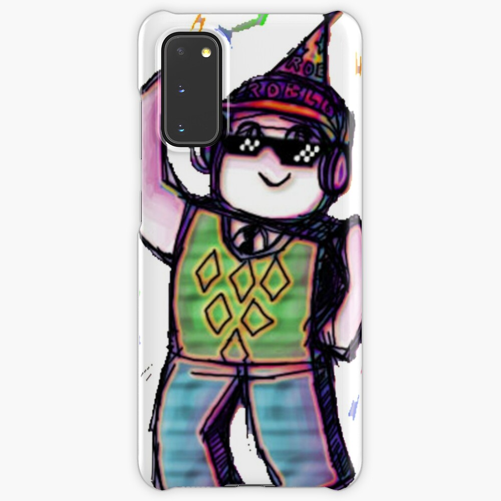 Party Blox Case Skin For Samsung Galaxy By Pengu8 Redbubble - roblox face kids iphone case cover by kimamara redbubble