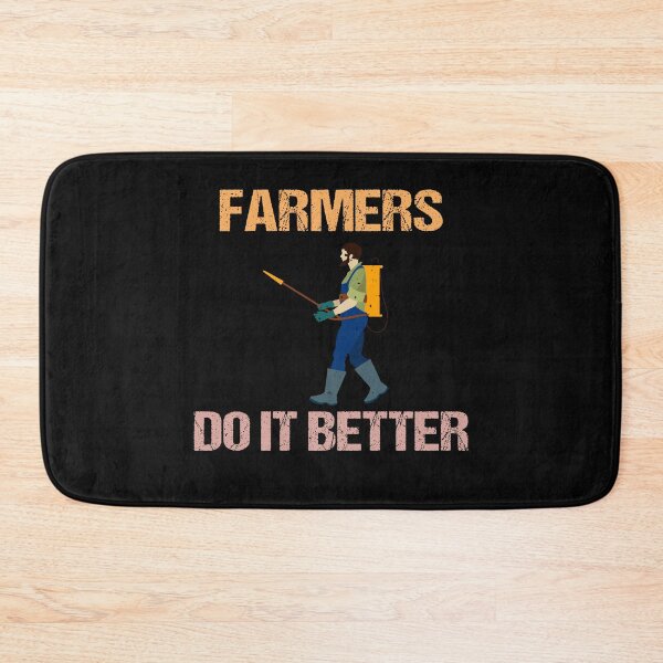 Item preview, FARMERS DO IT BETTER Tractor Funny Farming Humor Sarcasm An Apple designed and sold by lmyer.
