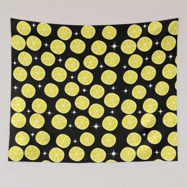 Item preview, Adorable Lemon Pattern and Shiny Stars designed and sold by conceptDVS.
