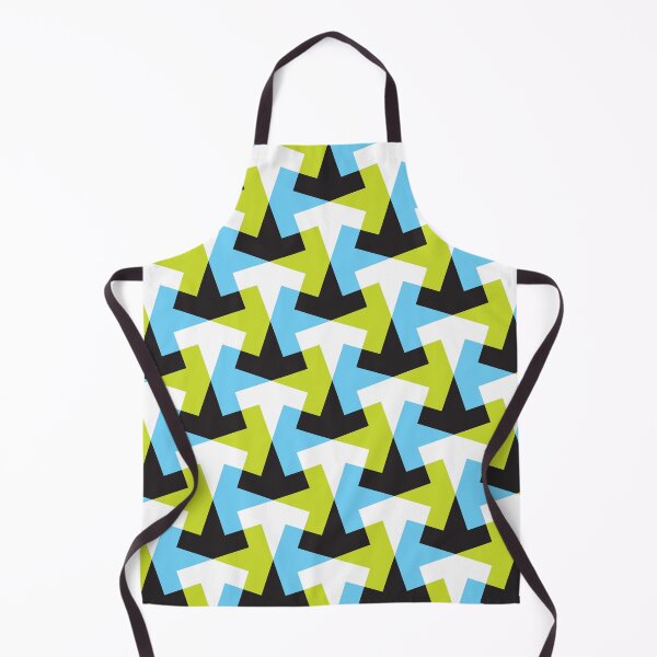 Item preview, Geometric Pattern 61 (green blue arrows) designed and sold by Geometric Patterns.