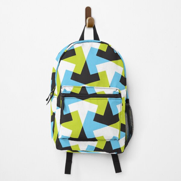 Item preview, Geometric Pattern 61 (green blue arrows) designed and sold by Geometric Patterns.