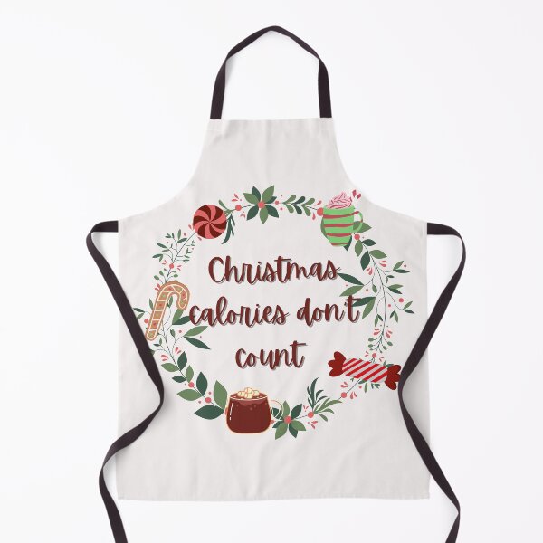 Item preview, Christmas Calories Don't Count Funny Quote designed and sold by ravenmandyshop.