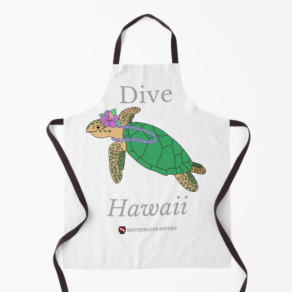 Item preview, Dive Hawaii Turtle with Grey Font designed and sold by BottomlessDiver.