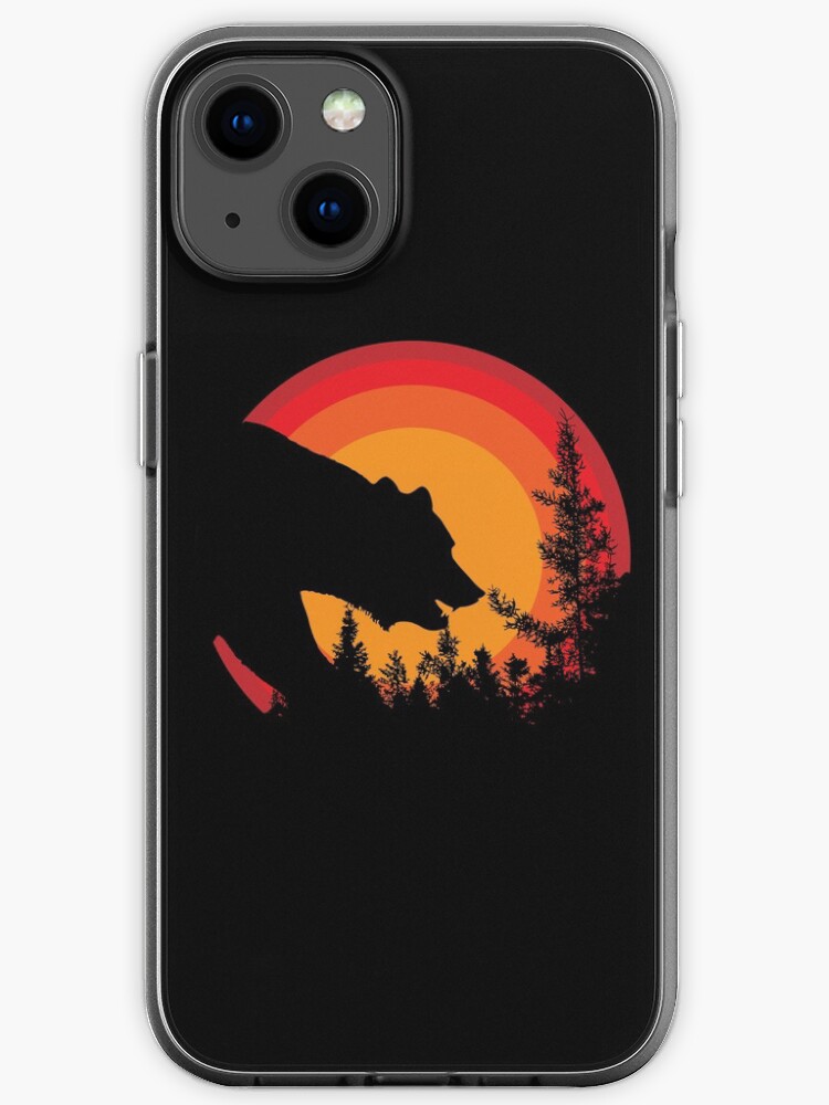 Patagonia Bear Iphone Case For Sale By Allamdz Redbubble