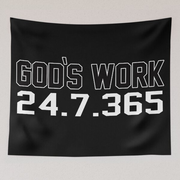 Item preview, Doing Gods Work Everyday designed and sold by T-shirt-Designs.