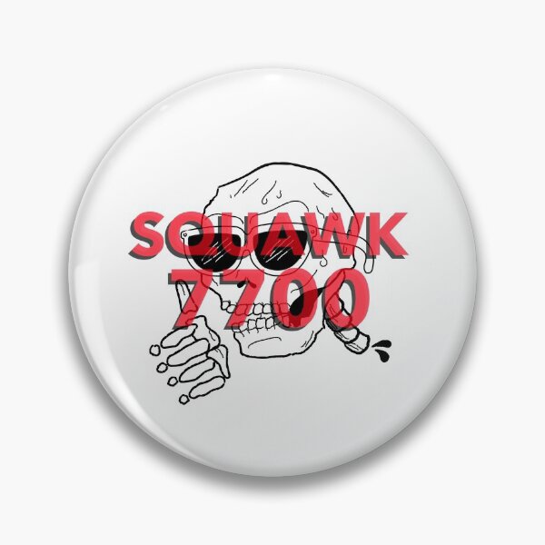 Item preview, Squawk 7700 Aviation Tee designed and sold by Eastwood1121.