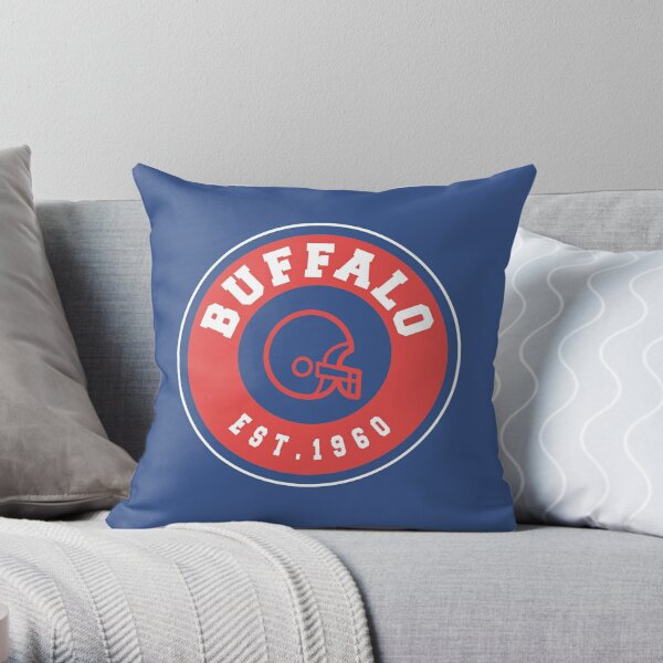 NFL Buffalo Bills Vintage Circle Novelty Plushlete Throw Pillow