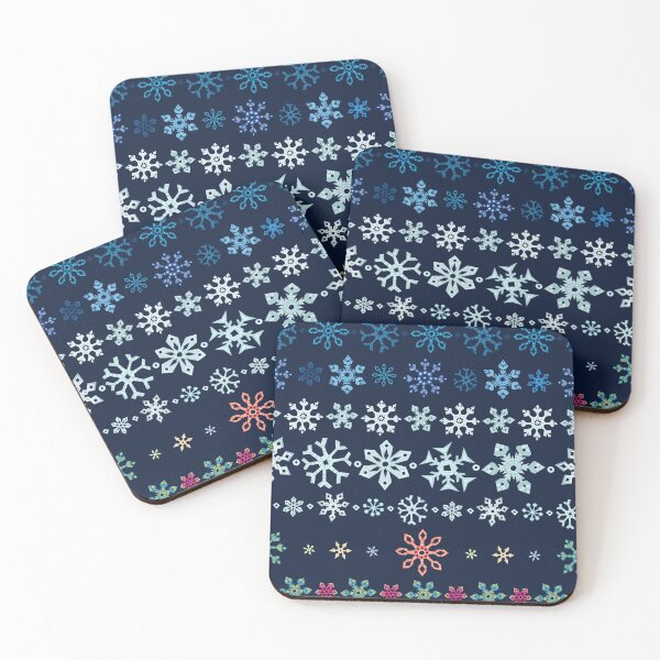Item preview, Colorful Snowflakes designed and sold by Vector Scout Lab.