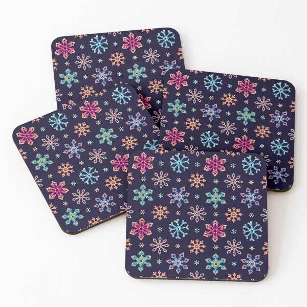 Item preview, Colorful Snowflakes designed and sold by Vector Scout Lab.