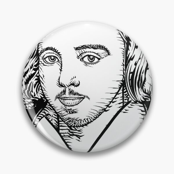 Item preview, CHRISTOPHER MARLOWE ink portrait designed and sold by lautir.