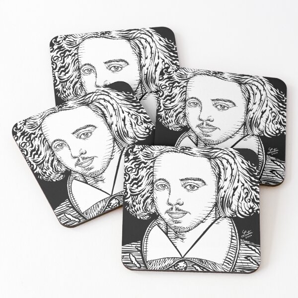 Item preview, CHRISTOPHER MARLOWE ink portrait designed and sold by lautir.
