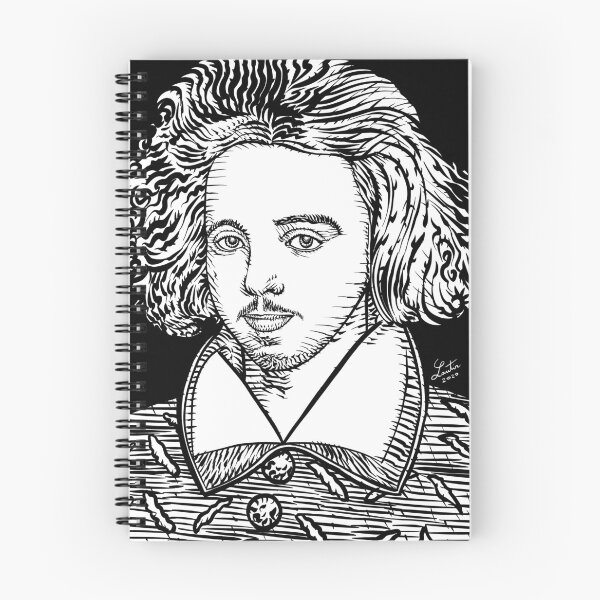 Item preview, CHRISTOPHER MARLOWE ink portrait designed and sold by lautir.