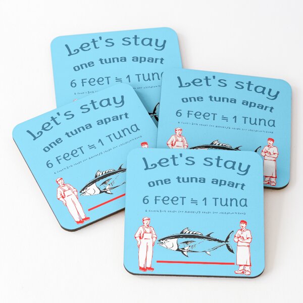 Item preview, Let's stay one tuna apart designed and sold by MisoraA.