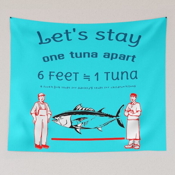 Item preview, Let's stay one tuna apart designed and sold by MisoraA.