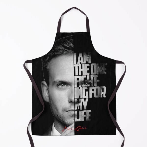Item preview, Black and white Mike Ross quote. designed and sold by Enea Kelo.
