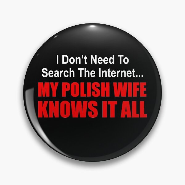 Item preview, Polish Wife Knows It All designed and sold by jaycartoonist.