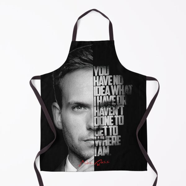 Item preview, Black and white Mike Ross quote. designed and sold by Enea Kelo.