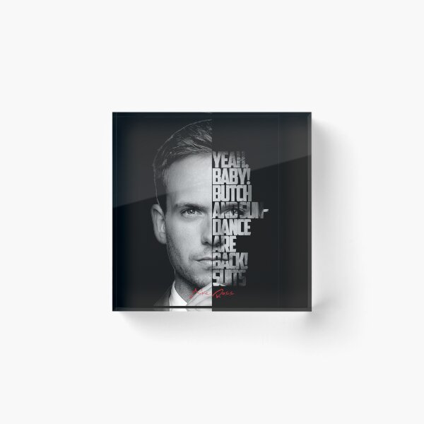 Item preview, Black and white Mike Ross quote. designed and sold by Enea Kelo.