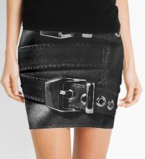 Black Leather Beauty Mini Skirt