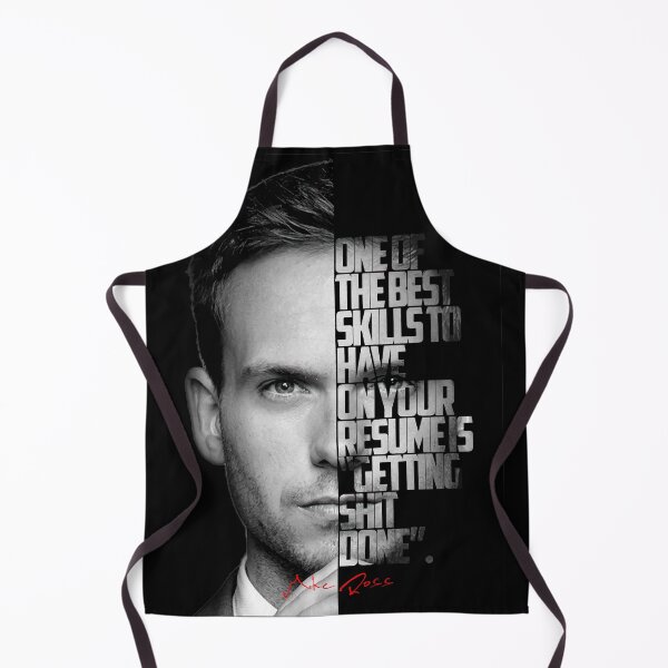Item preview, Black and white Mike Ross quote. designed and sold by Enea Kelo.