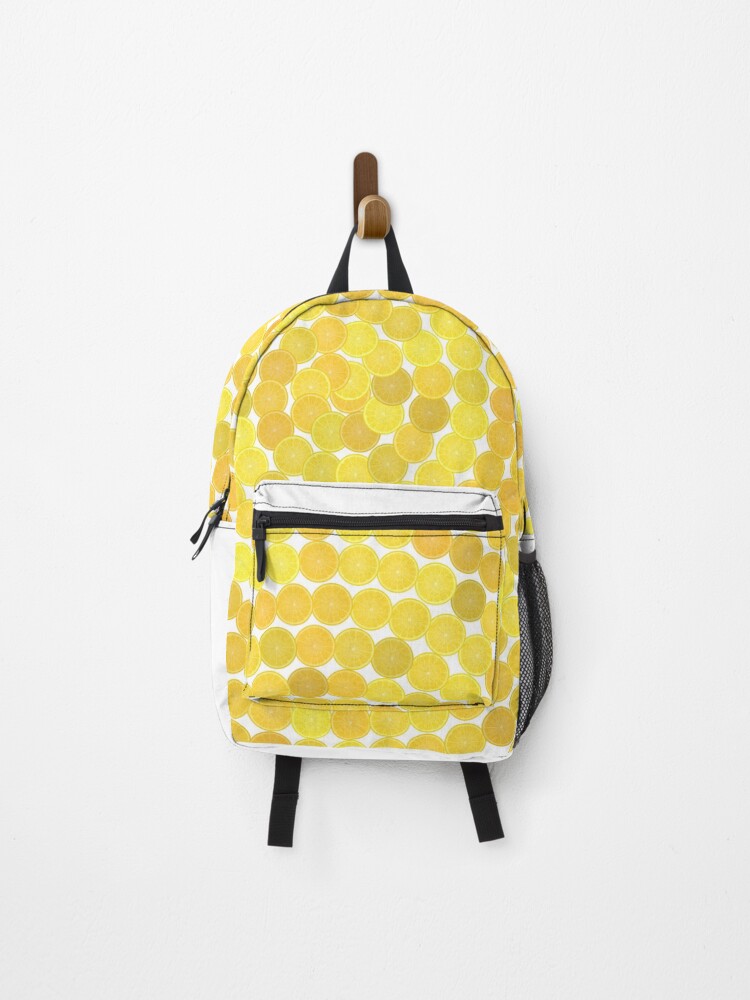 Thumbnail 1 of 3, Backpack, Orange pattern designed and sold by wunderbar1elf.