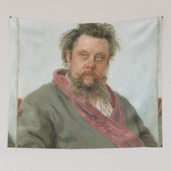 Item preview, Portrait of the great composer repin mussorgsky designed and sold by Vintage Designs +.