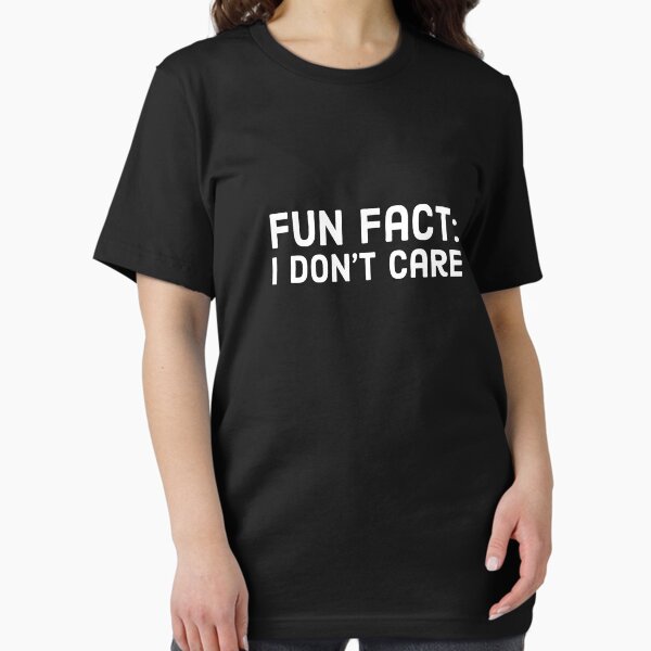 Item preview, Fun fact: I don't care designed and sold by evokearo.
