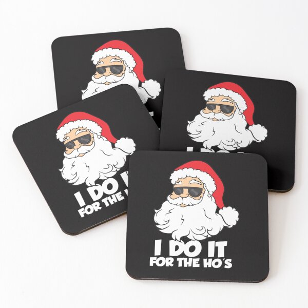 Item preview, I Do It For The HOs Funny Christmas Santa Claus designed and sold by LezaZechel.