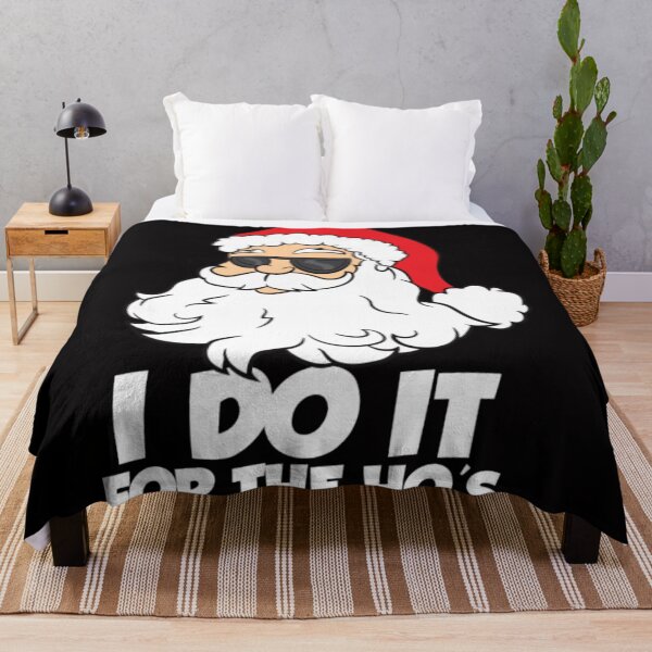 Item preview, I Do It For The HOs Funny Christmas Santa Claus designed and sold by LezaZechel.