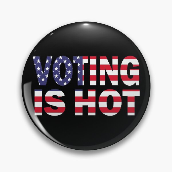 Item preview, VOTING IS HOT USA designed and sold by abdellaoui.