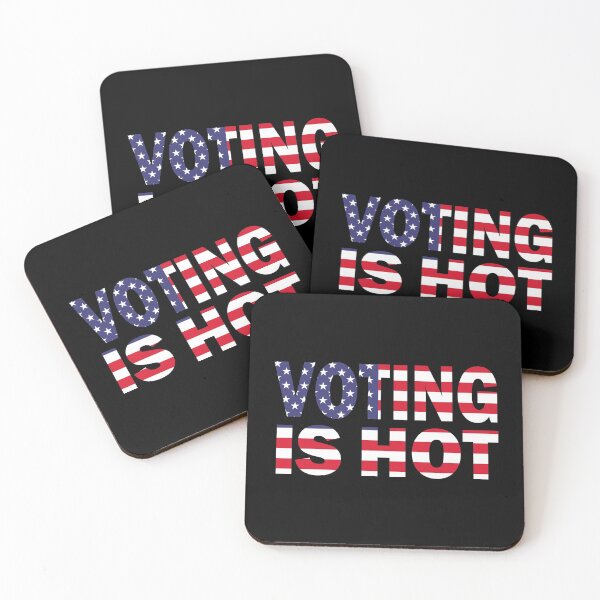 Item preview, VOTING IS HOT USA designed and sold by abdellaoui.
