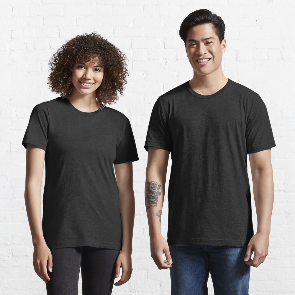 Disover Pure Jet Black - Lowest Price On Site | Essential T-Shirt 