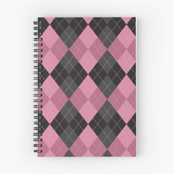 Item preview, Preppy Girly Black Pink Argyle designed and sold by IamTrending.