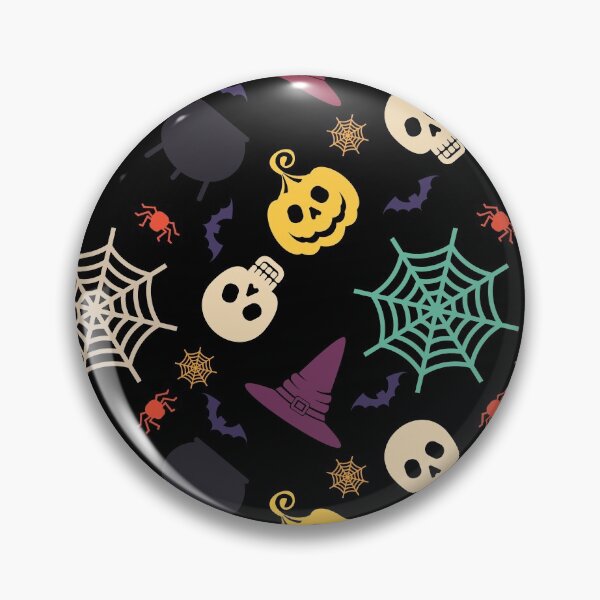 Artikelvorschau, Halloween Figuren Muster 2 entworfen und verkauft von ZesTee Apparel.