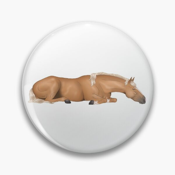Item preview, Palomino horse laying down designed and sold by olivias-doodles.