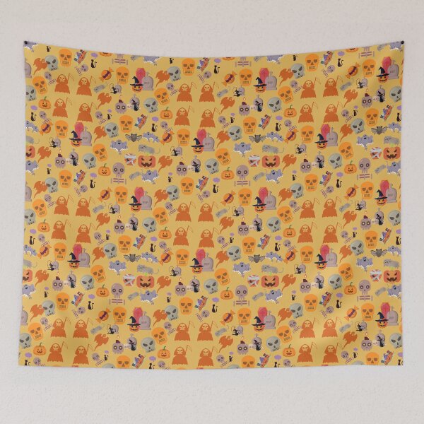 Item preview, Cool Autumn & Halloween Elements Pattern designed and sold by Gifty-Designs.