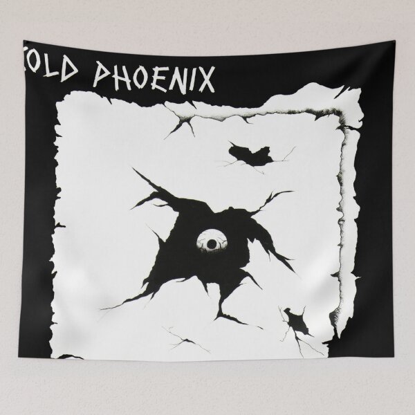 Item preview, Cold Phoenix your eyes are my eyes vinyl artwork designed and sold by Onyria Art.