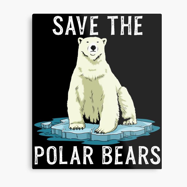 Artikel-Vorschau von Speichern Sie die Eisbären Shirt Anti Climate Change Eisbär, designt und verkauft von DSWShirts.