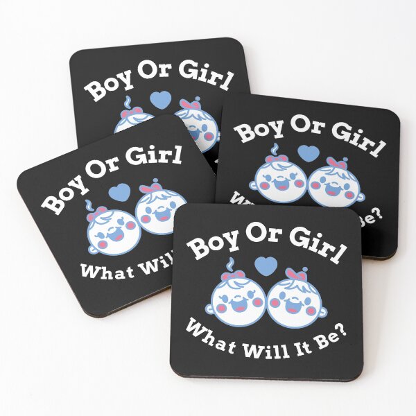 Item preview, Boy Or Girl What Will It Be? - Blue/Pink Edition designed and sold by DiceNLDesigns.