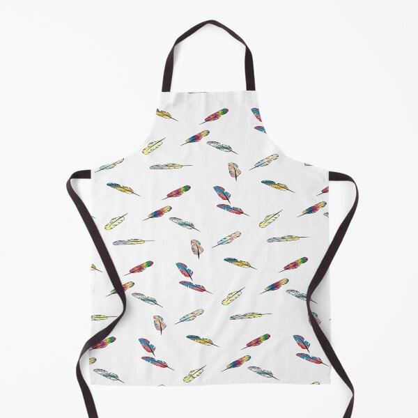 Item preview, Multicolored feathers on a white background designed and sold by Kotoapparat.