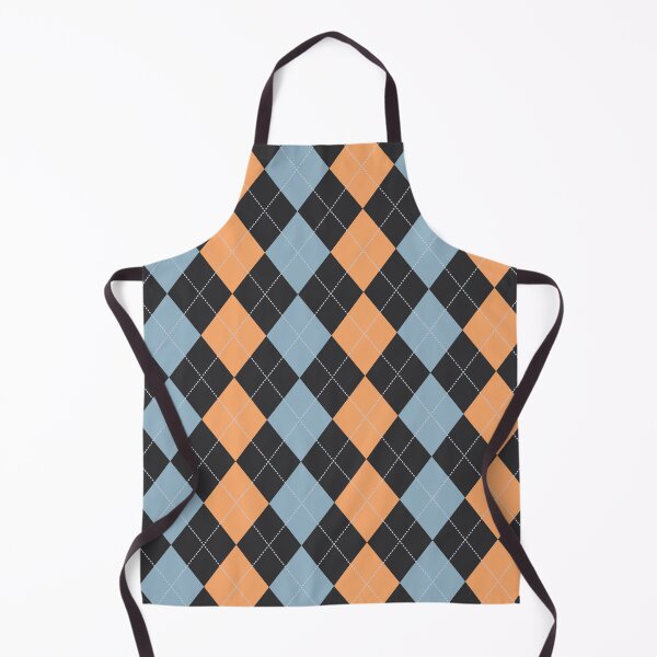 Item preview, Preppy 1980s Retro Blue Black Pink Argyle designed and sold by IamTrending.