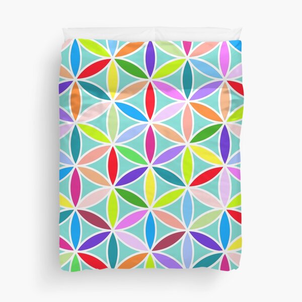 Item preview, Flower of Life Large Pattern – Multicoloured designed and sold by NataliePaskell.
