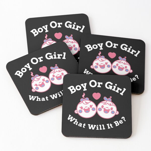 Item preview, Boy Or Girl What Will It Be? - Pink/Blue Edition designed and sold by DiceNLDesigns.
