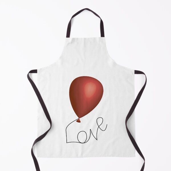 Item preview, Red balloon fly word love designed and sold by Galena Georgieva.